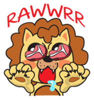 Yonyon the Lion sticker #11647443