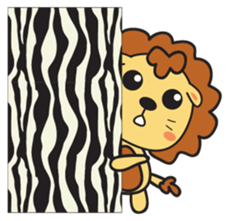 Yonyon the Lion sticker #11647444