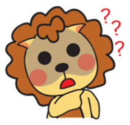 Yonyon the Lion sticker #11647446