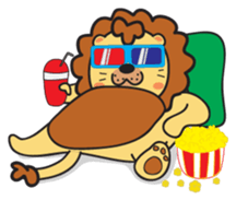 Yonyon the Lion sticker #11647447