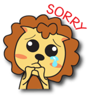 Yonyon the Lion sticker #11647449