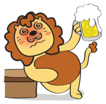 Yonyon the Lion sticker #11647452