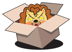 Yonyon the Lion sticker #11647456