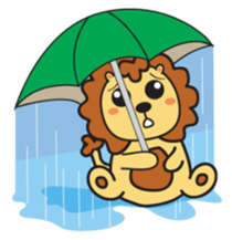 Yonyon the Lion sticker #11647460