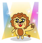 Yonyon the Lion sticker #11647469