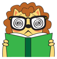 Yonyon the Lion sticker #11647471