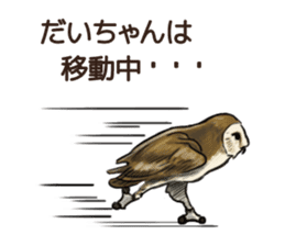 DAICHAN of the Owl sticker #11647914
