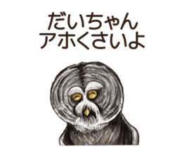 DAICHAN of the Owl sticker #11647925