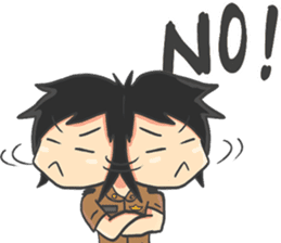 Praja Putri the Browny Girl sticker #11647941