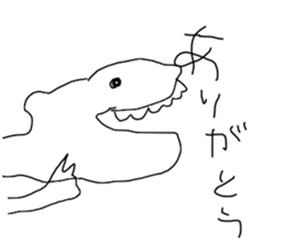 I draw graffiti(Japanese) sticker #11647988