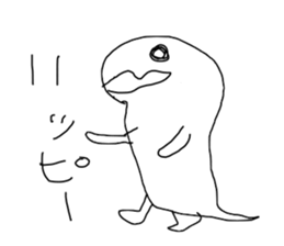 I draw graffiti(Japanese) sticker #11647990