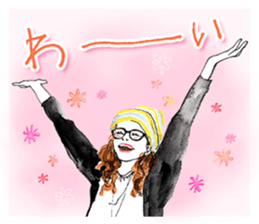 playful girls sticker #11648193