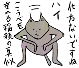 Engage not cat sticker #11648418