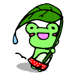 Kerotchi of frog