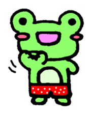 Kerotchi of frog sticker #11648972