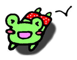 Kerotchi of frog sticker #11648973