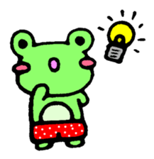 Kerotchi of frog sticker #11648982