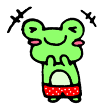 Kerotchi of frog sticker #11649000