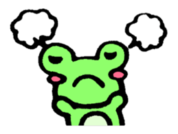 Kerotchi of frog sticker #11649002