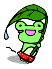 Kerotchi of frog sticker #11649007