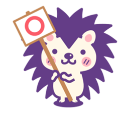 Hedgehog Hari-san sticker #11649052