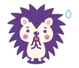 Hedgehog Hari-san sticker #11649055