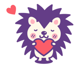 Hedgehog Hari-san sticker #11649056