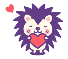 Hedgehog Hari-san sticker #11649056