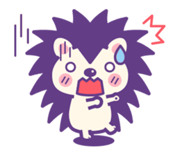 Hedgehog Hari-san sticker #11649066