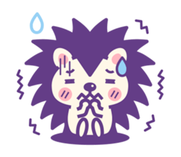 Hedgehog Hari-san sticker #11649068