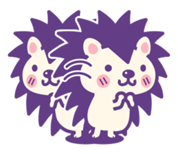 Hedgehog Hari-san sticker #11649069