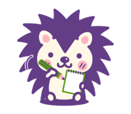 Hedgehog Hari-san sticker #11649071