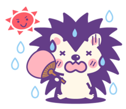 Hedgehog Hari-san sticker #11649082