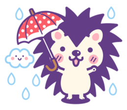 Hedgehog Hari-san sticker #11649084