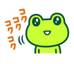 Kerokero frog 5 sticker #11649451