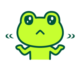 Kerokero frog 5 sticker #11649454