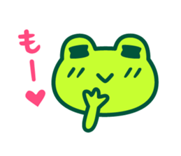 Kerokero frog 5 sticker #11649462