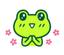 Kerokero frog 5 sticker #11649467