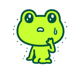 Kerokero frog 5 sticker #11649471