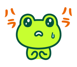 Kerokero frog 5 sticker #11649476