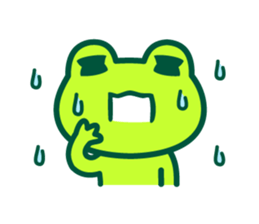 Kerokero frog 5 sticker #11649478