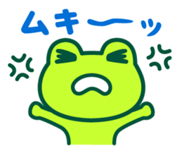 Kerokero frog 5 sticker #11649480