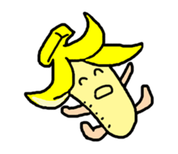 Samurai banana sticker #11649651