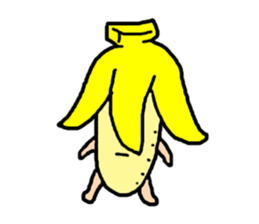 Samurai banana sticker #11649654
