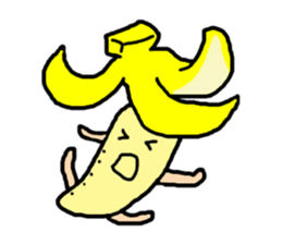 Samurai banana sticker #11649655
