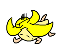Samurai banana sticker #11649660