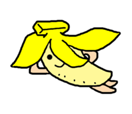 Samurai banana sticker #11649668