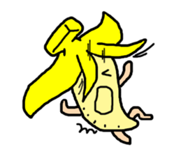 Samurai banana sticker #11649672
