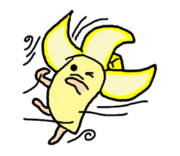 Samurai banana sticker #11649675