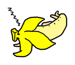 Samurai banana sticker #11649678